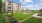 outdoor green space with cornhole